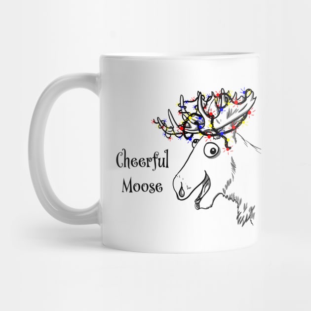 Cheerful Moose - Holiday Edition! by Aethyrworlds